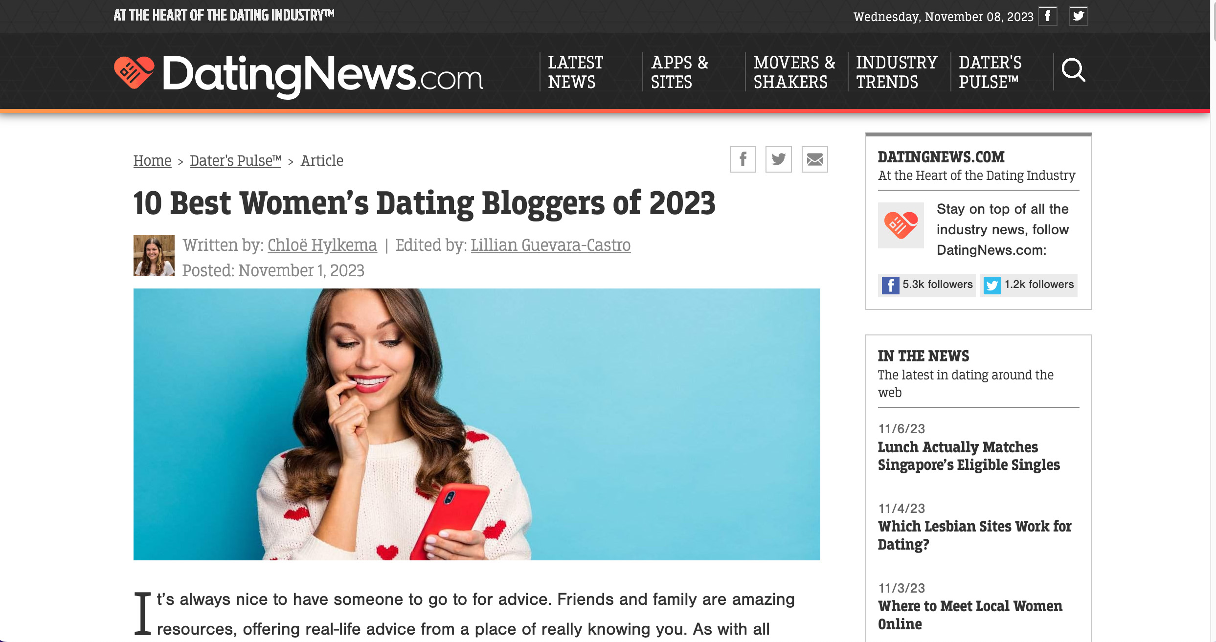 Best Dating Blog